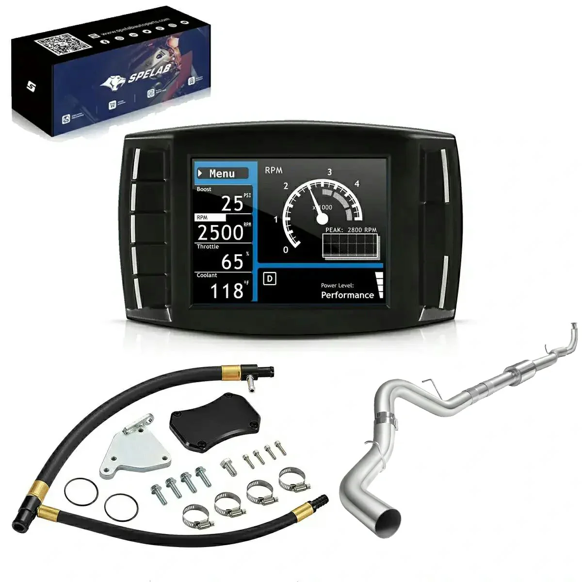 Diesel Tuner EGR/DPF/DEF Delete 2011-2016 LML 6.6L Duramax All-in-One Kit | SPELAB - Image 31