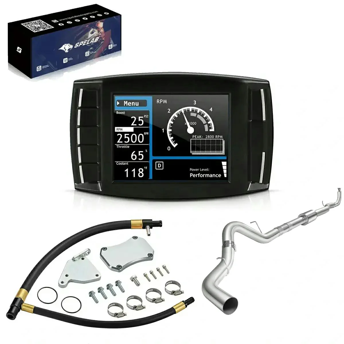 Diesel Tuner EGR/DPF/DEF Delete 2011-2016 LML 6.6L Duramax All-in-One Kit | SPELAB - Image 33