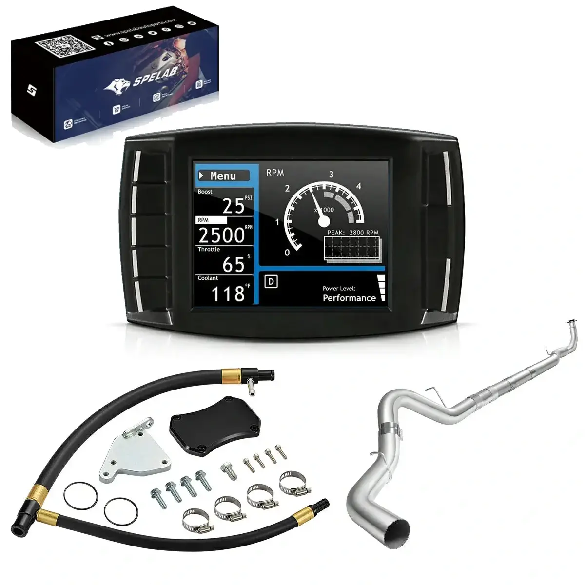 Diesel Tuner EGR/DPF/DEF Delete 2011-2016 LML 6.6L Duramax All-in-One Kit | SPELAB - Image 6
