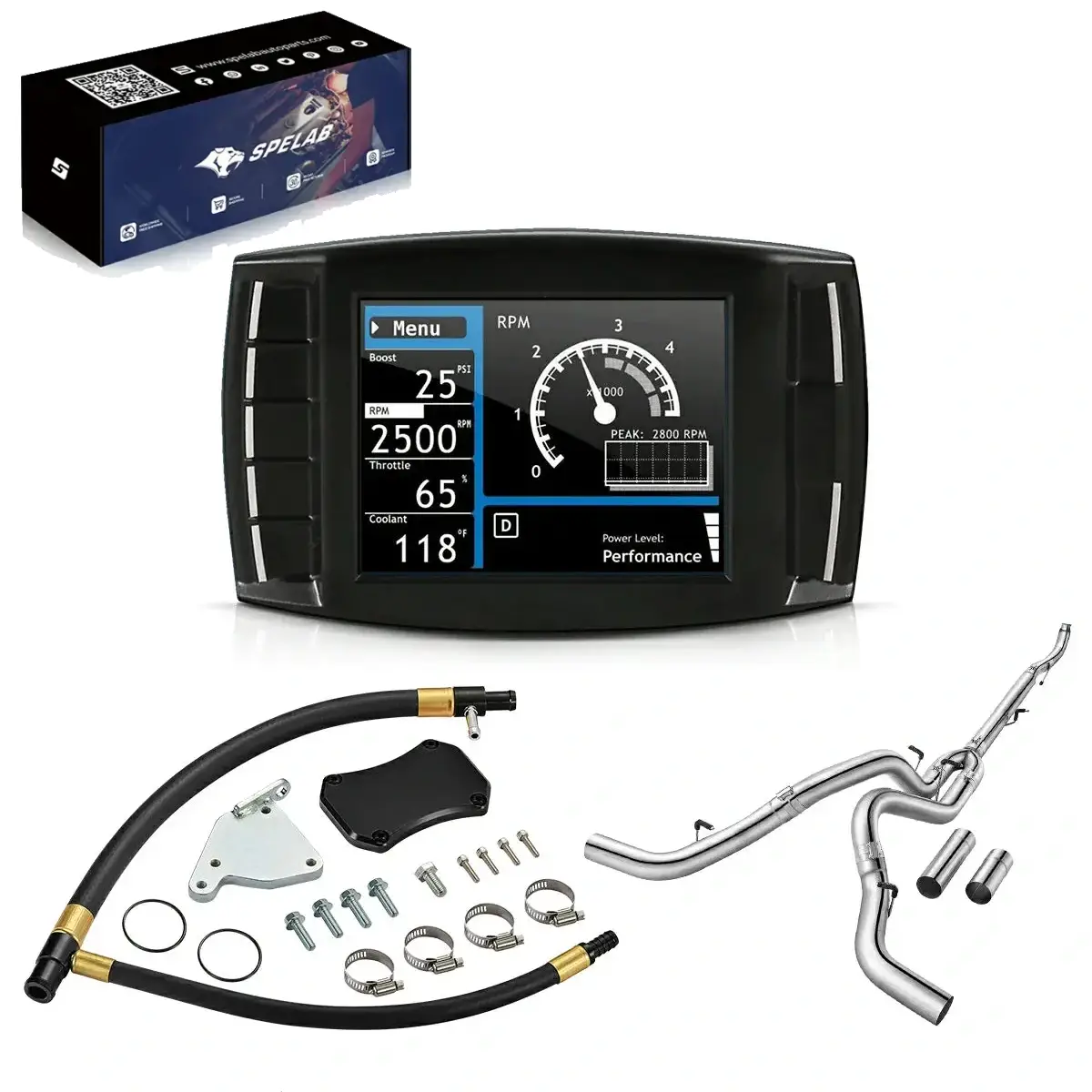 Diesel Tuner EGR/DPF/DEF Delete 2011-2016 LML 6.6L Duramax All-in-One Kit | SPELAB - Image 7