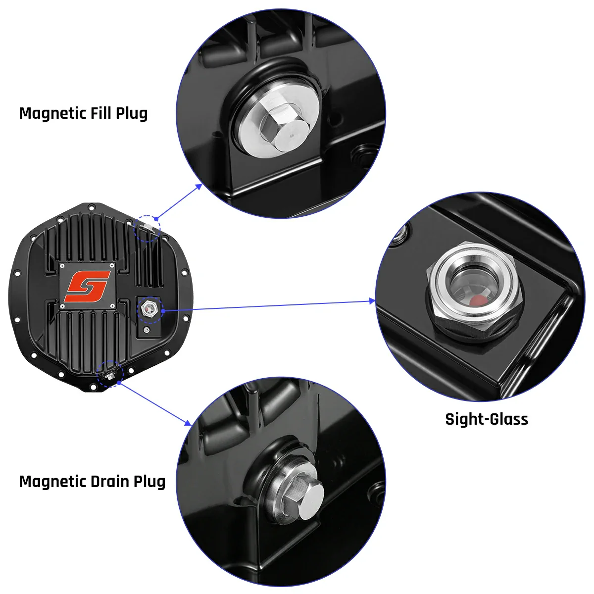 Differential Cover For Chevrolet Silverado & GMC Sierra 2500/3500 HD (2001-2019) |SPELAB - Image 6