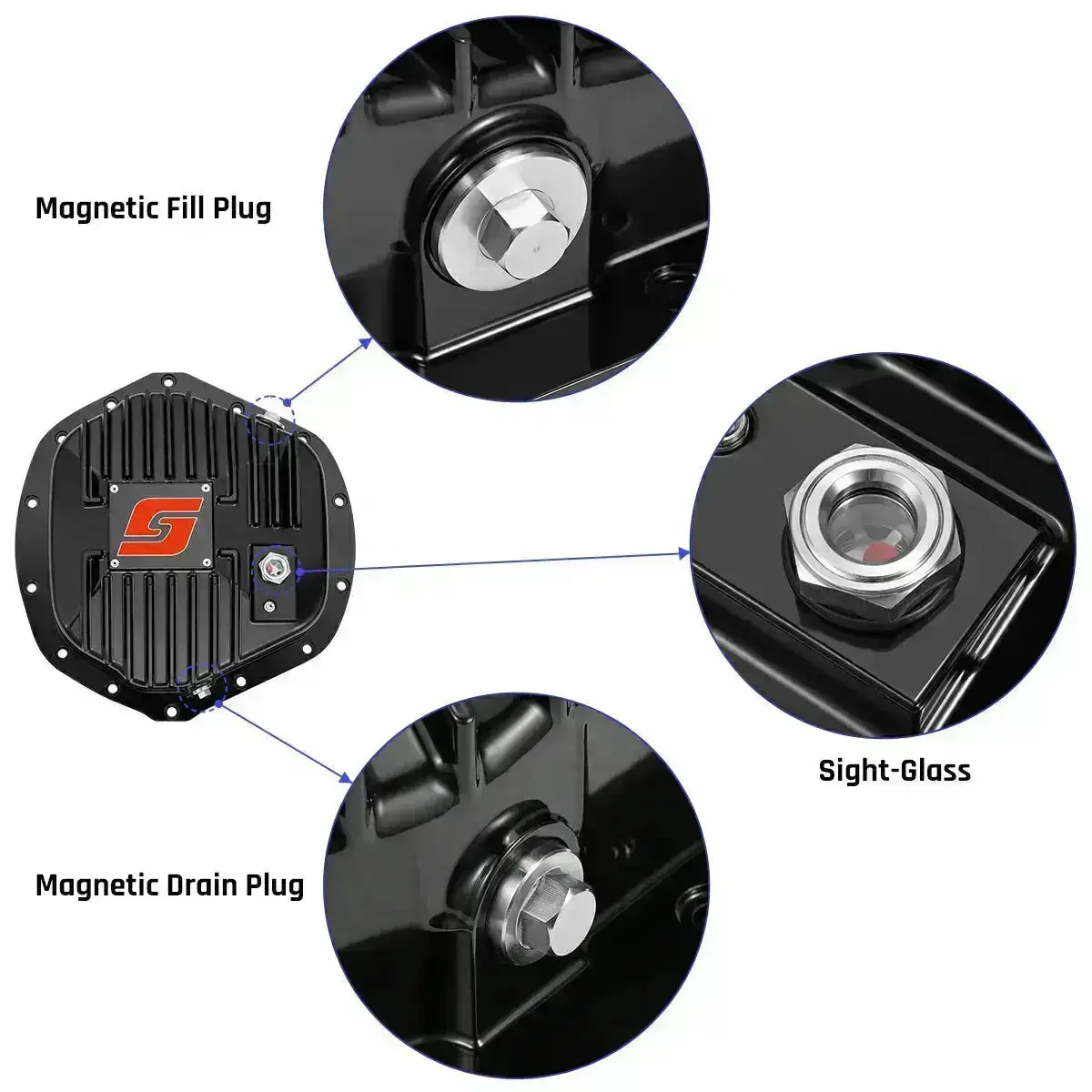 Differential Cover For GM 10.5″ 14 Bolts Rear Axle | SPELAB - Image 15