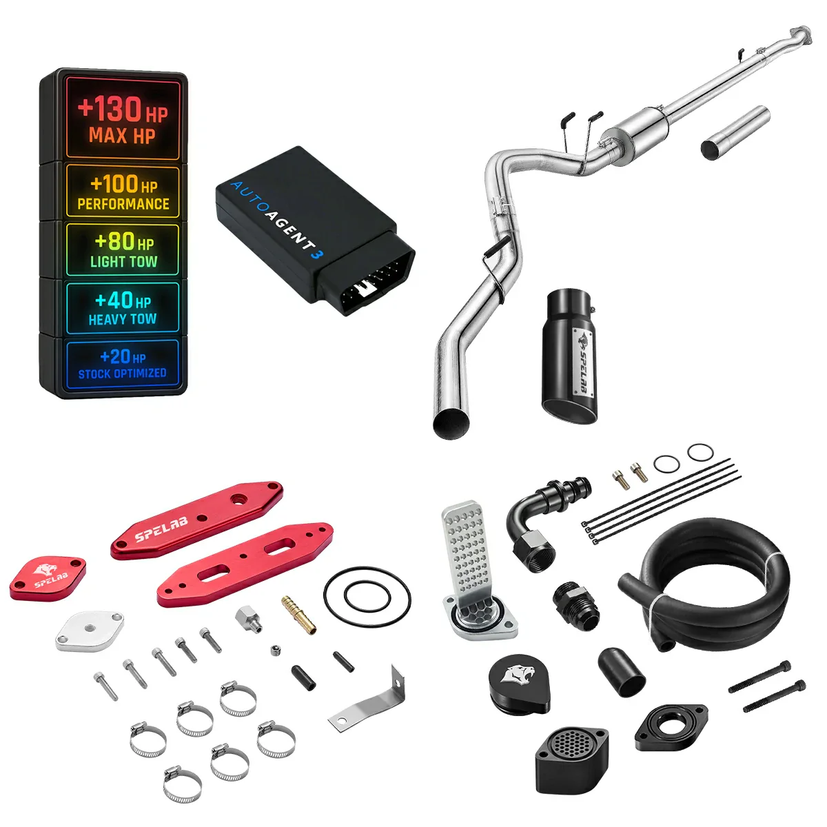 DPF/DEF/EGR/CCV Delete for 2020-2024 Ford 6.7L Powerstroke F250 F350 F450 All-in-One Kit - Image 11