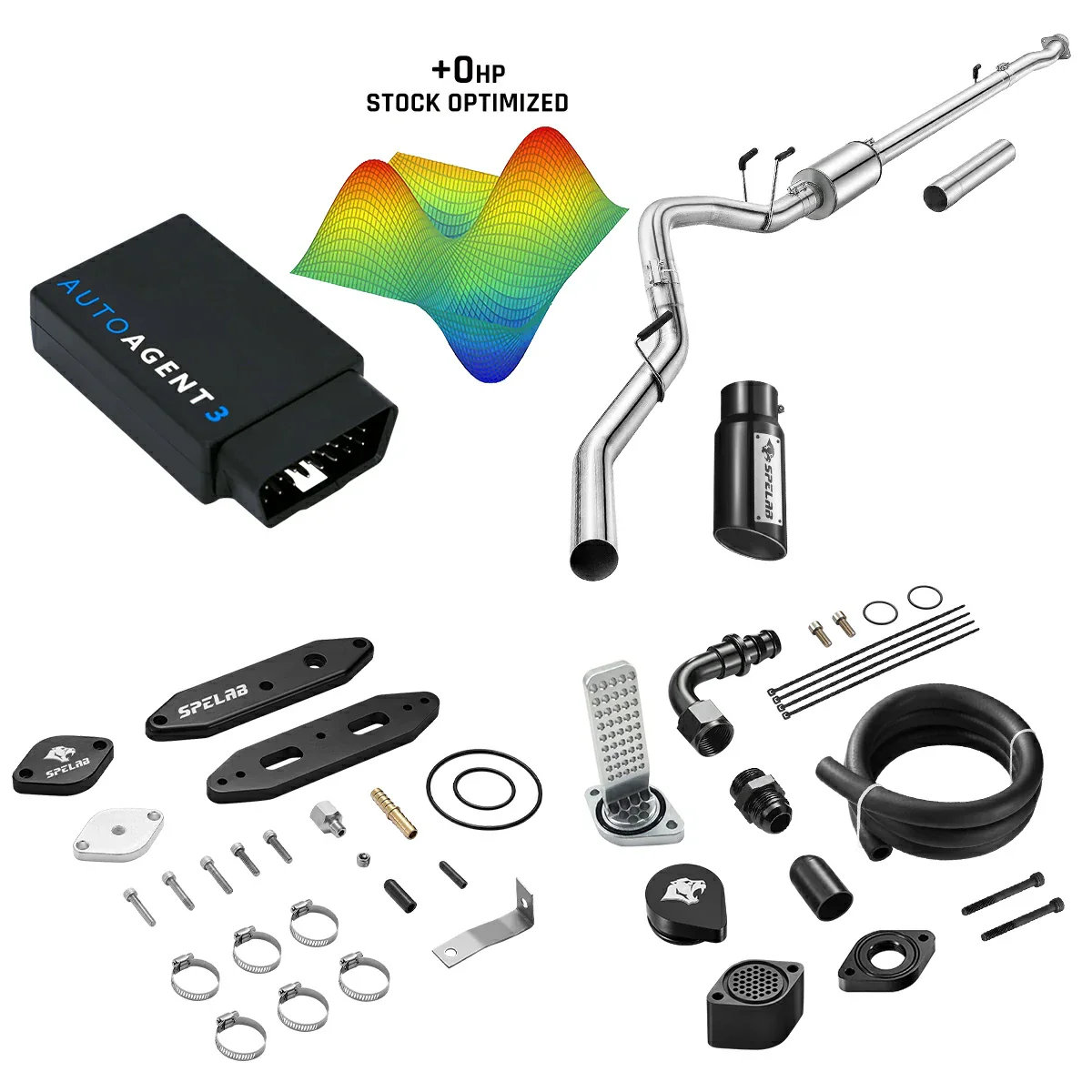 DPF/DEF/EGR/CCV Delete for 2020-2024 Ford 6.7L Powerstroke F250 F350 F450 All-in-One Kit - Image 15