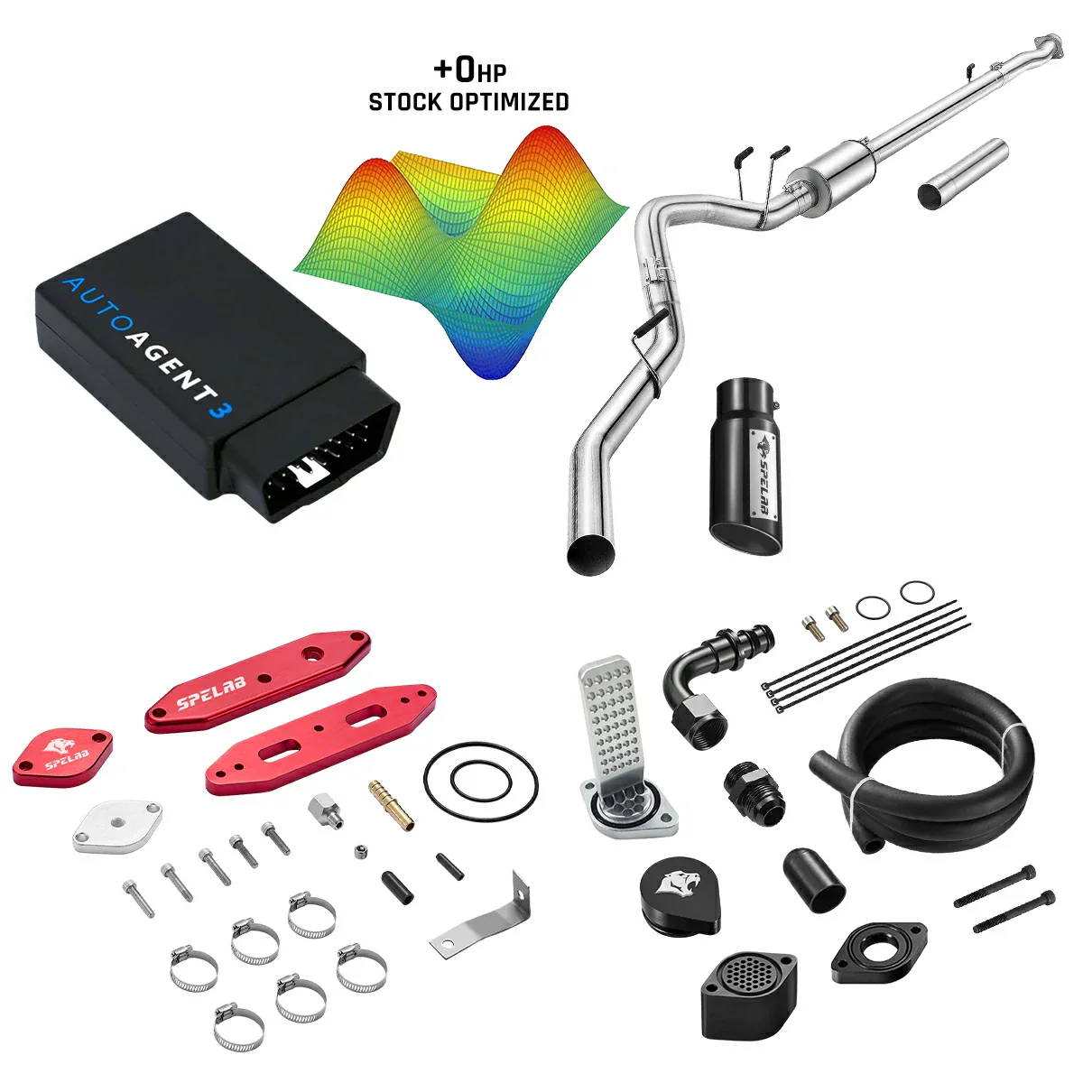 DPF/DEF/EGR/CCV Delete for 2020-2024 Ford 6.7L Powerstroke F250 F350 F450 All-in-One Kit - Image 16