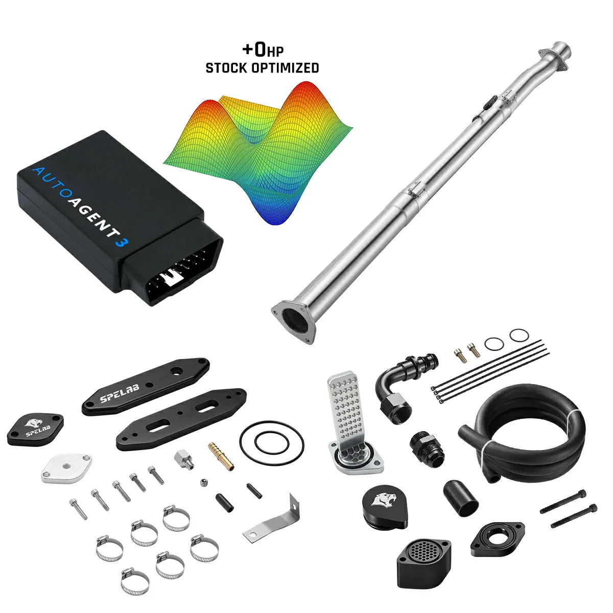 DPF/DEF/EGR/CCV Delete for 2020-2024 Ford 6.7L Powerstroke F250 F350 F450 All-in-One Kit - Image 17