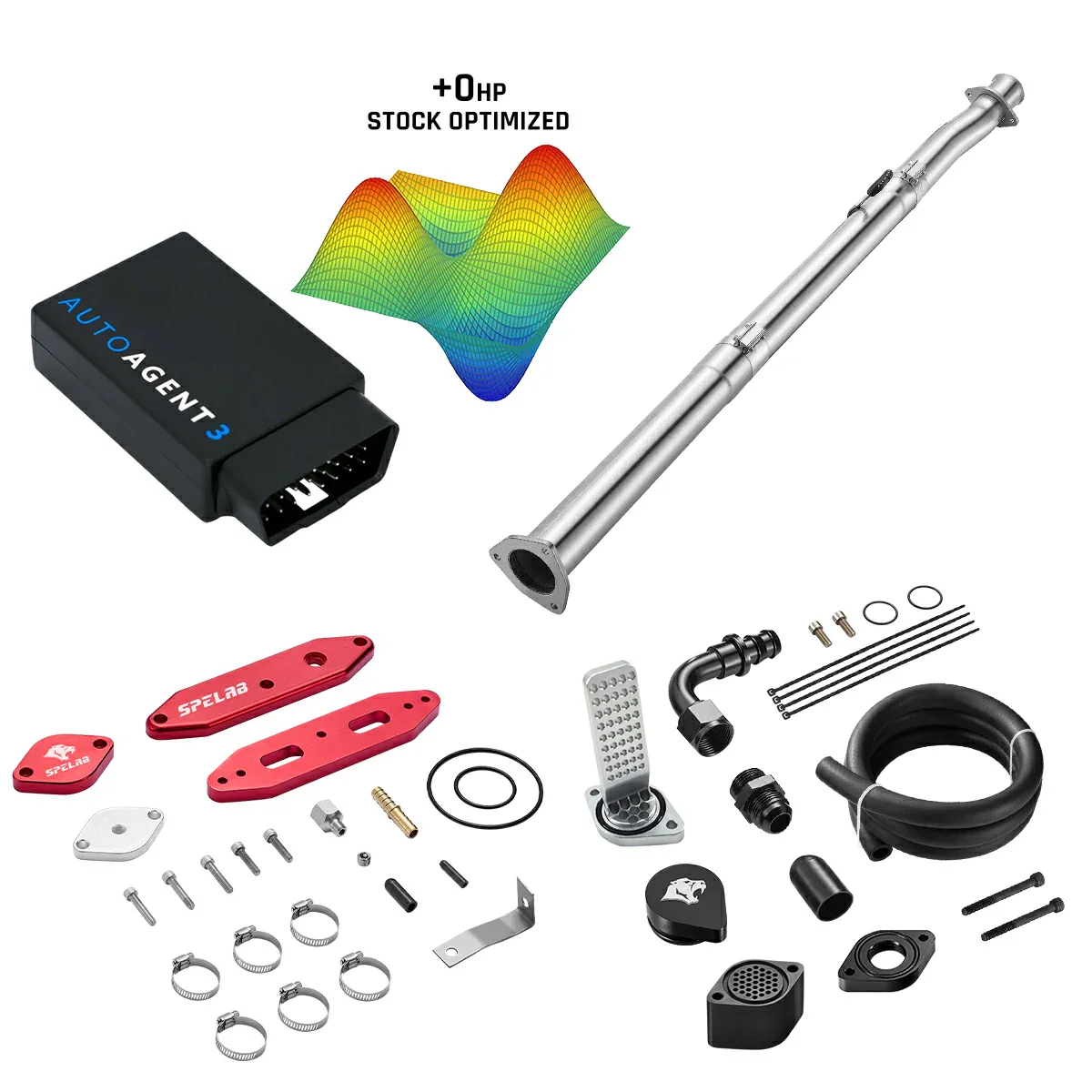 DPF/DEF/EGR/CCV Delete for 2020-2024 Ford 6.7L Powerstroke F250 F350 F450 All-in-One Kit - Image 18