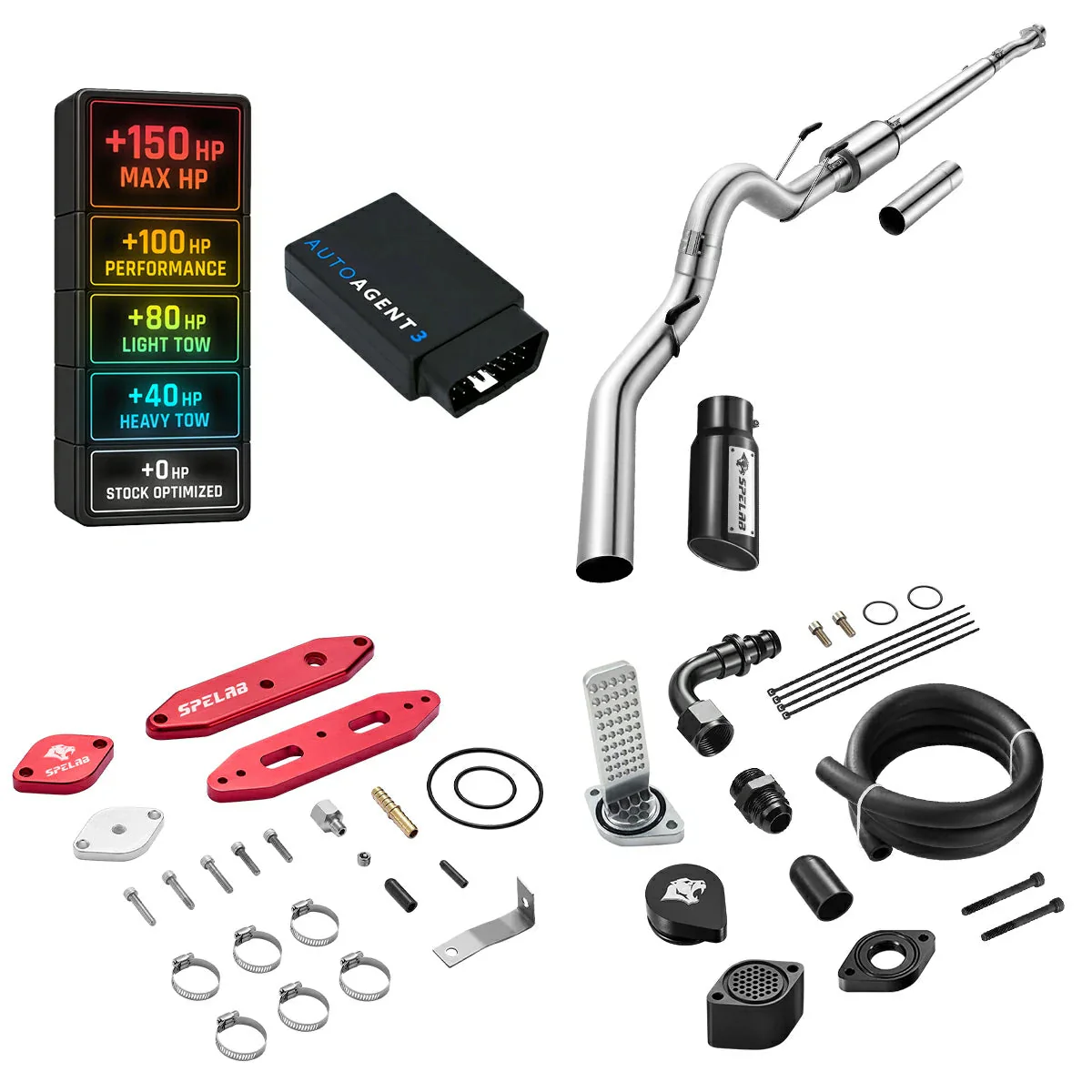 DPF/DEF/EGR/CCV Delete for 2020-2024 Ford 6.7L Powerstroke F250 F350 F450 All-in-One Kit - Image 5