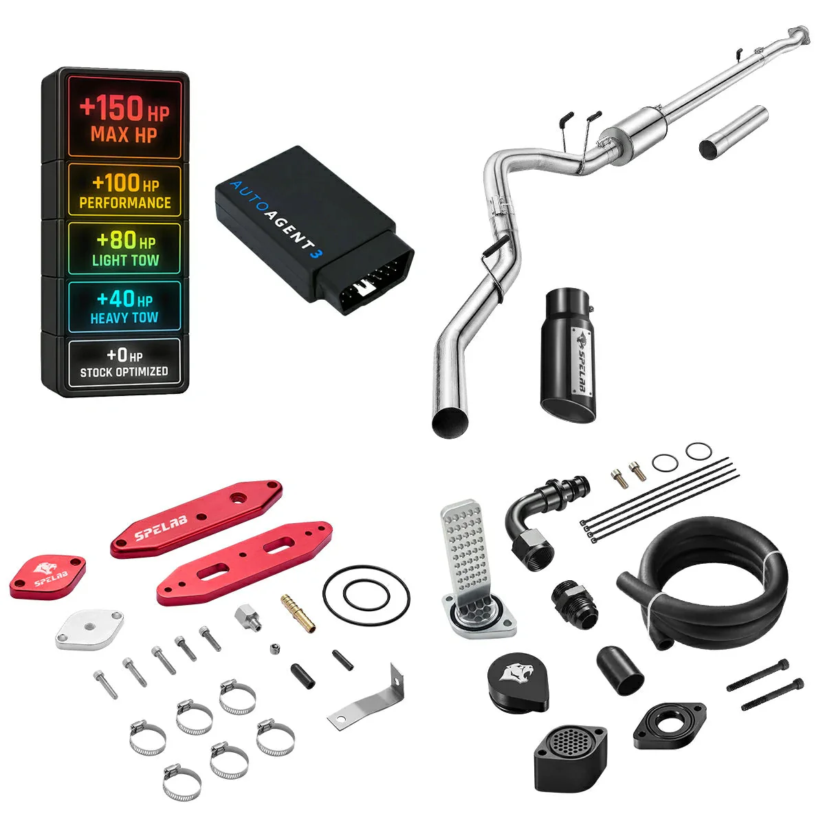 DPF/DEF/EGR/CCV Delete for 2020-2024 Ford 6.7L Powerstroke F250 F350 F450 All-in-One Kit - Image 6