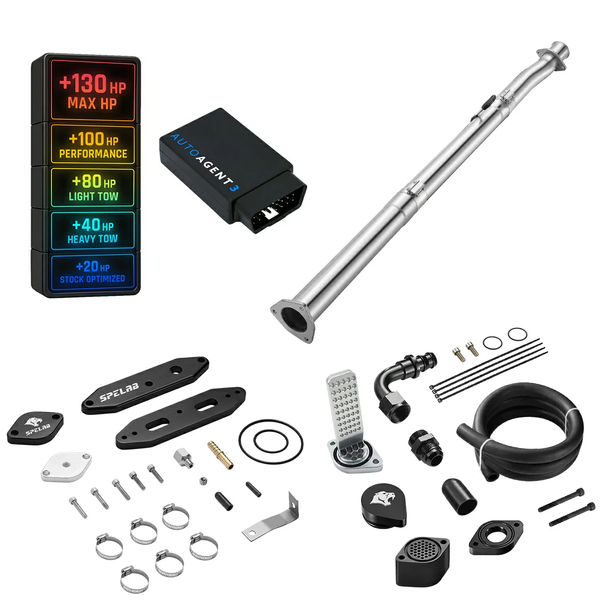 DPF/DEF/EGR/CCV Delete for 2020-2024 Ford 6.7L Powerstroke F250 F350 F450 All-in-One Kit - Image 7
