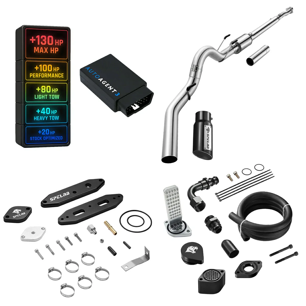 DPF/DEF/EGR/CCV Delete for 2020-2024 Ford 6.7L Powerstroke F250 F350 F450 All-in-One Kit - Image 8