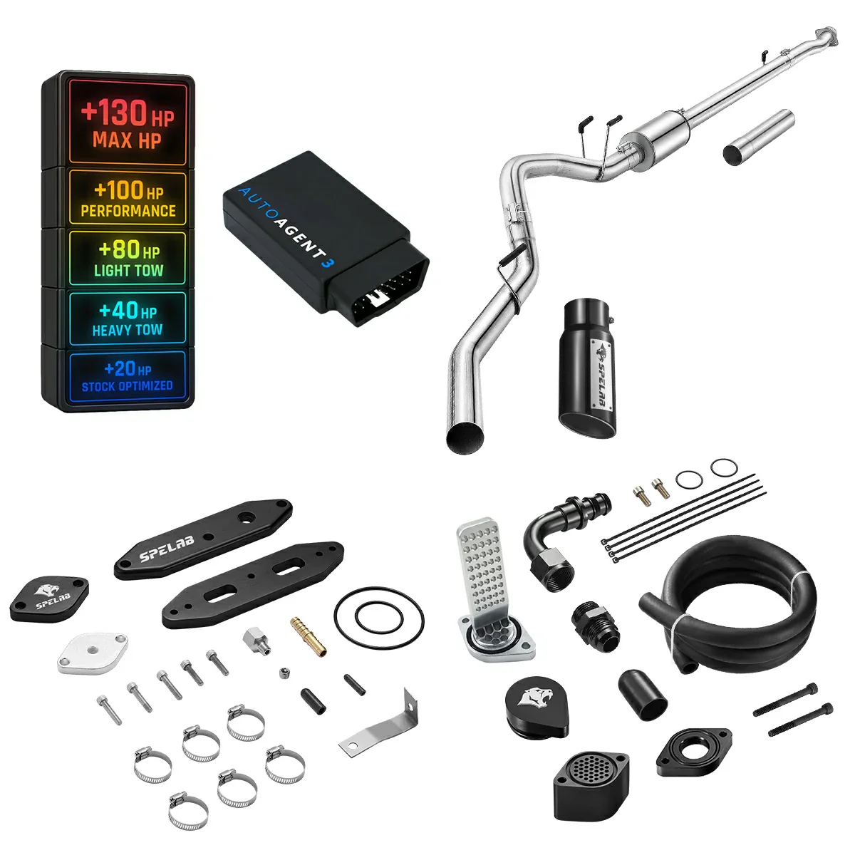 DPF/DEF/EGR/CCV Delete for 2020-2024 Ford 6.7L Powerstroke F250 F350 F450 All-in-One Kit - Image 9