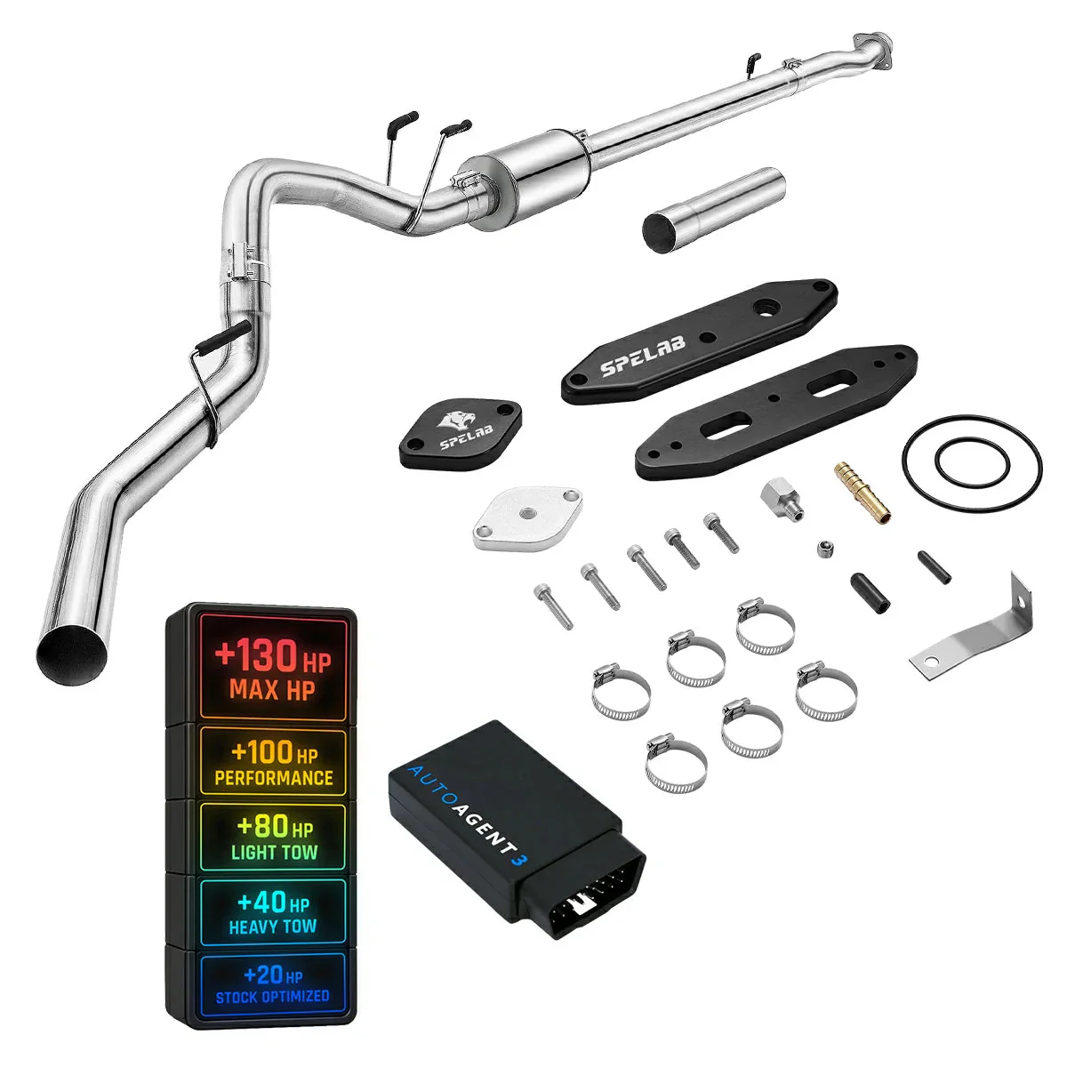DPF/DEF/EGR Delete for 2020-2024 Ford 6.7L Powerstroke F250 F350 F450 All-in-One Kit - Image 12