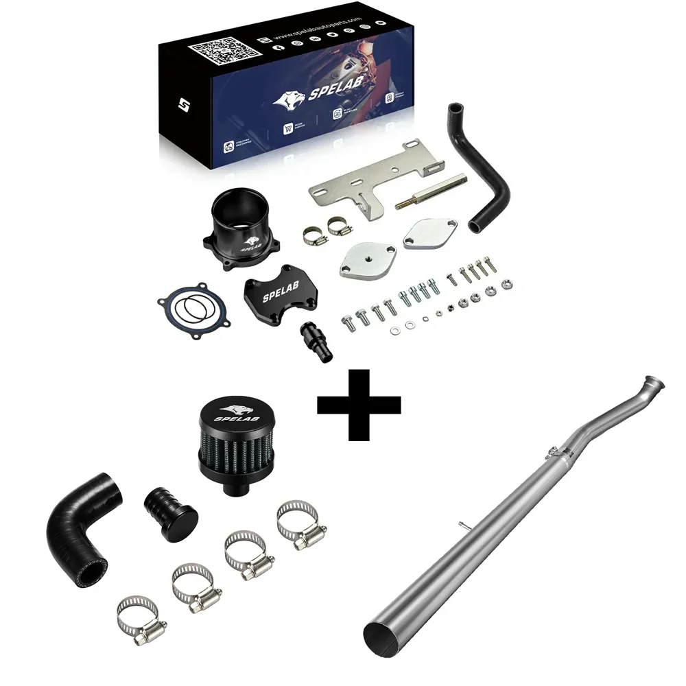 EGR Delete Kit For 2010-2014 Dodge Ram 6.7L Diesel Throttle Valve Cooler | SPELAB - Image 19