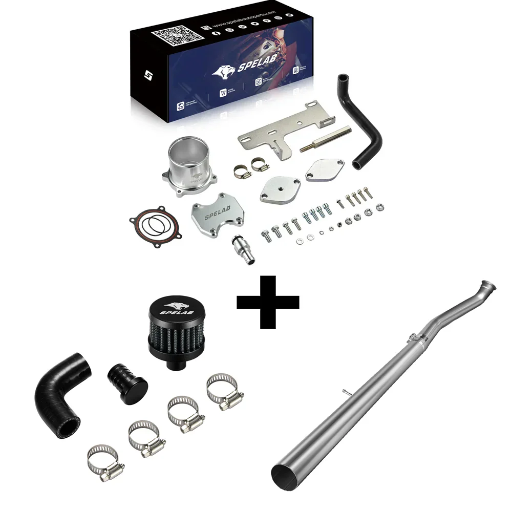 EGR Delete Kit For 2010-2014 Dodge Ram 6.7L Diesel Throttle Valve Cooler | SPELAB - Image 20