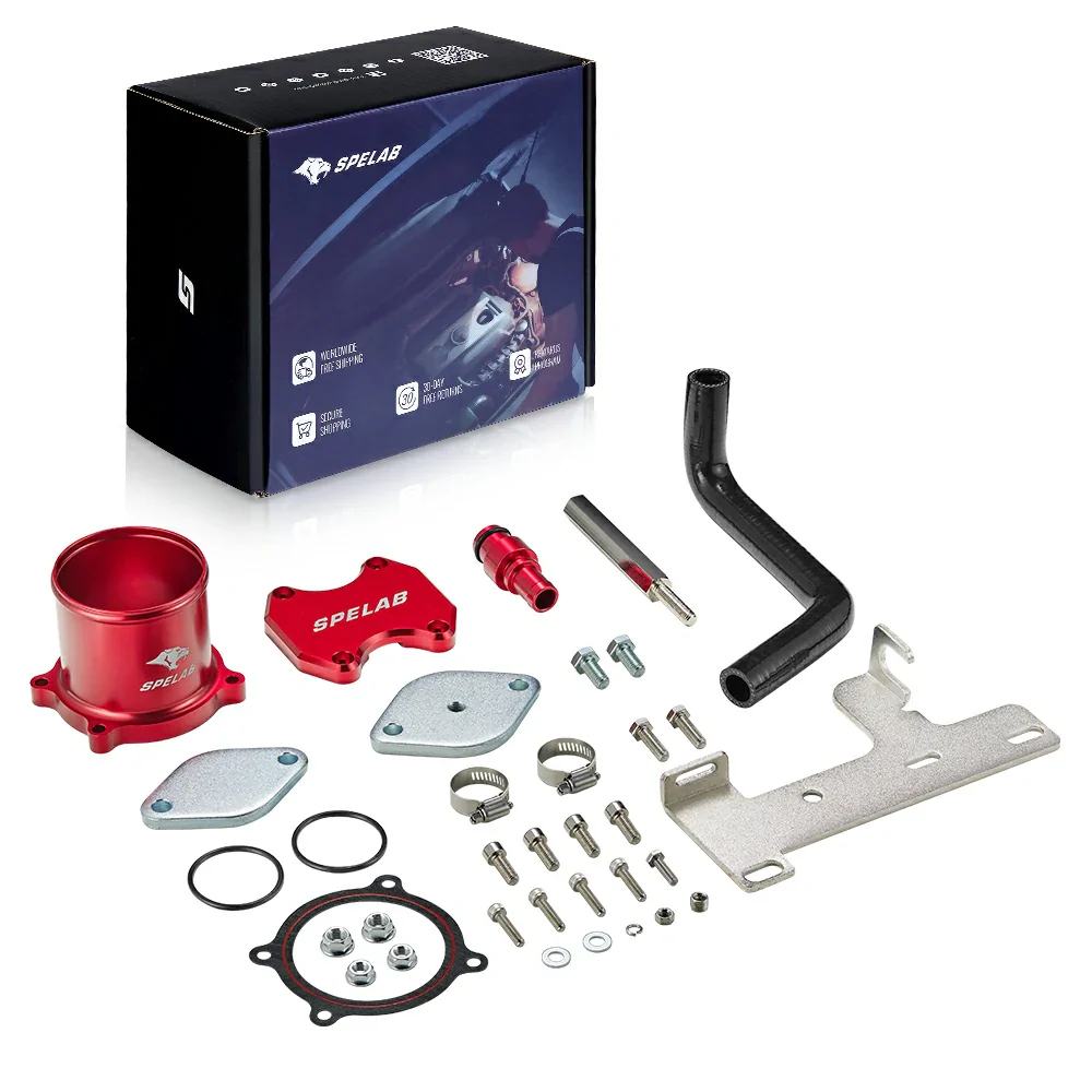 EGR Delete Kit For 2010-2014 Dodge Ram 6.7L Diesel Throttle Valve Cooler | SPELAB - Image 3