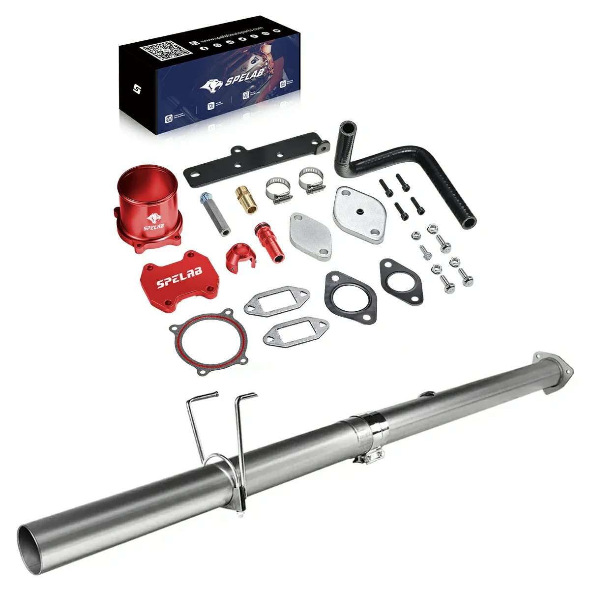 SPELAB for 13-18 Dodge Ram 6.7L Diesel EGR Plate Cooler & Throttle Valve Delete Kit - Image 11