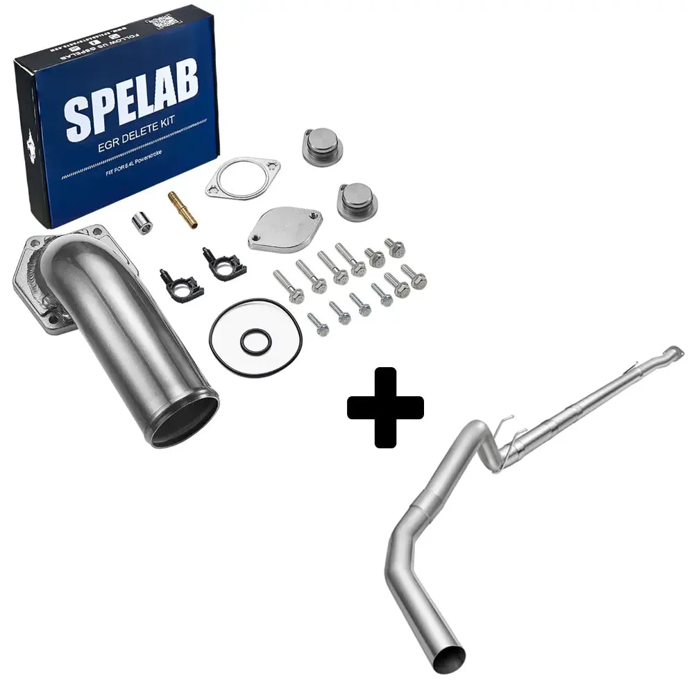 EGR/DPF Delete Kit 2008-2010 Ford 6.4L Powerstroke F250 F350 F450 - Image 11