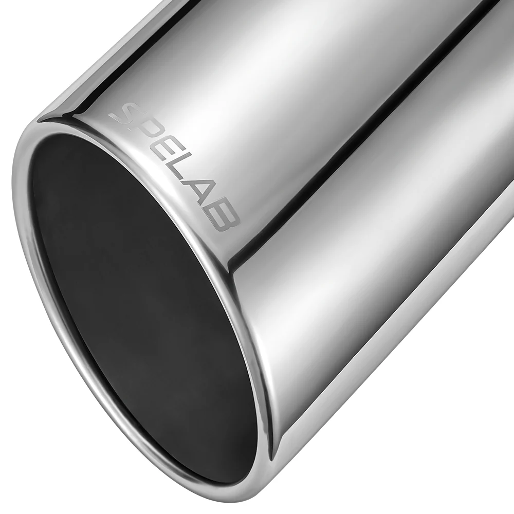 Exhaust Tip 4" In, 5"/6"/7" Out, 12"/18" Length T304 | SPELAB - Image 11