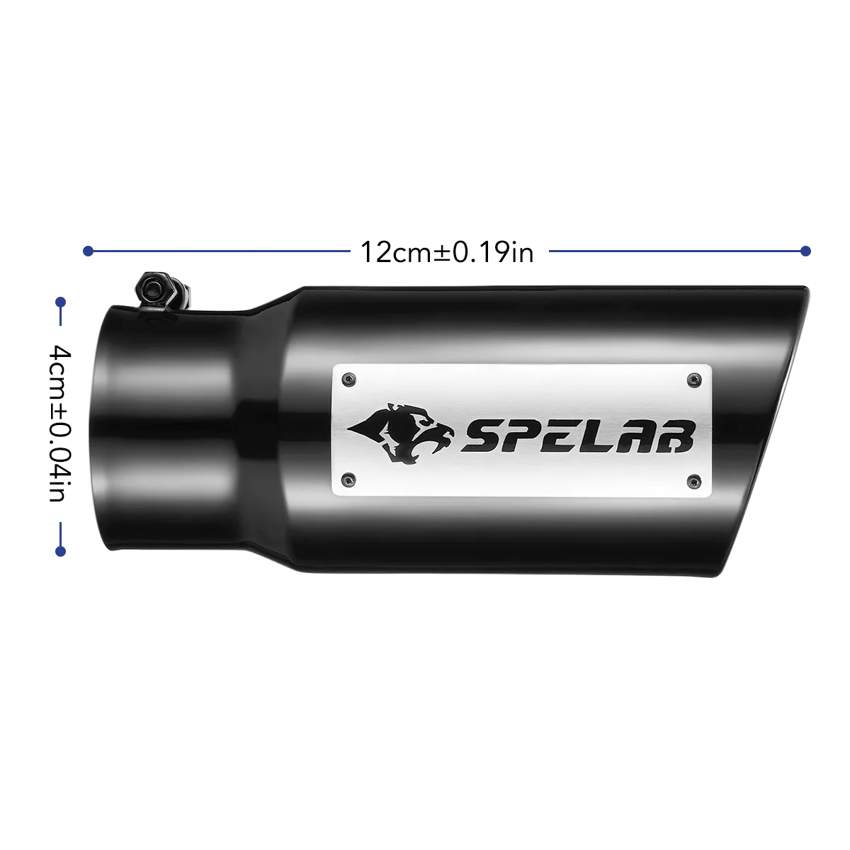 Exhaust Tip 4''/ 5'' In, 6''/7''/8'' Out, 18'' Length T304 | SPELAB - Image 12