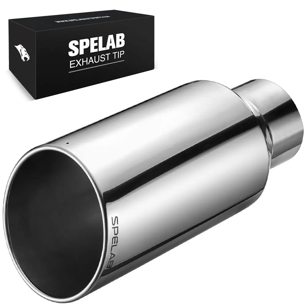 Exhaust Tip 4''/ 5'' In, 6''/7''/8'' Out, 18'' Length T304 | SPELAB - Image 3