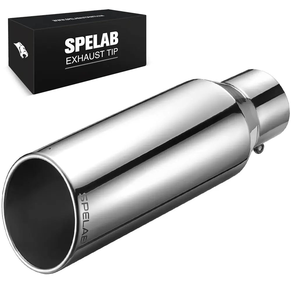 Exhaust Tip 4''/ 5'' In, 6''/7''/8'' Out, 18'' Length T304 | SPELAB - Image 6