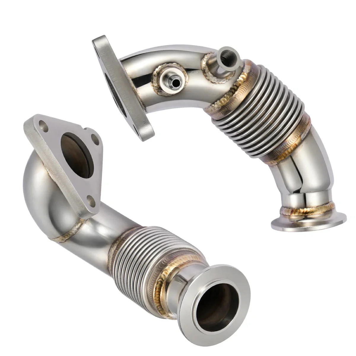 Exhaust Up-Pipe for 2015-2019 Ford 6.7L Powerstroke F250 F350 F450 - Image 7