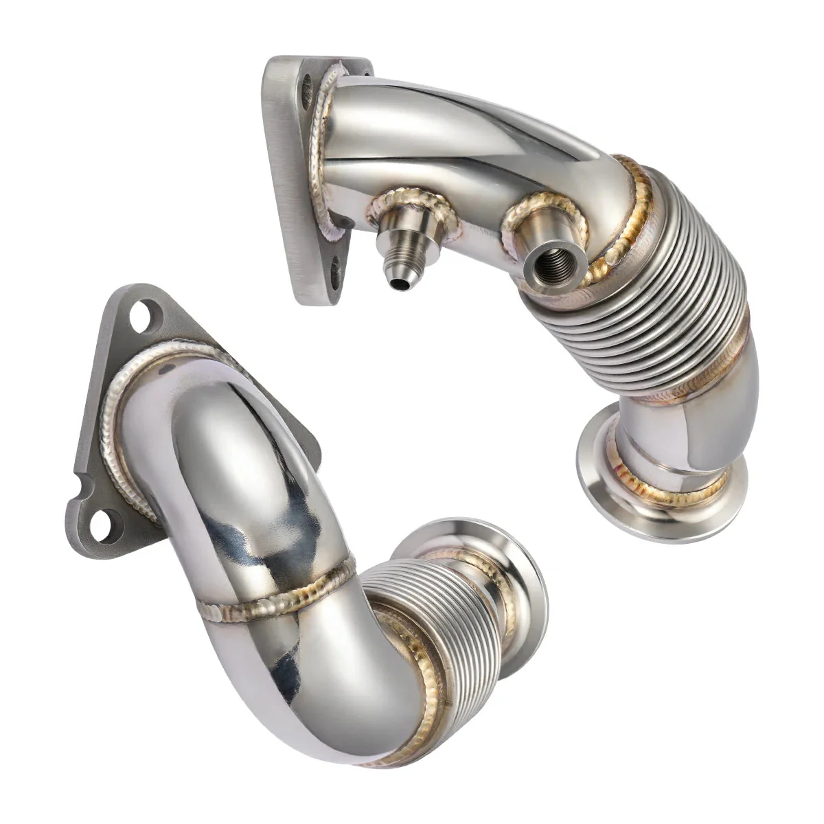 Exhaust Up-Pipe for 2015-2019 Ford 6.7L Powerstroke F250 F350 F450 - Image 8