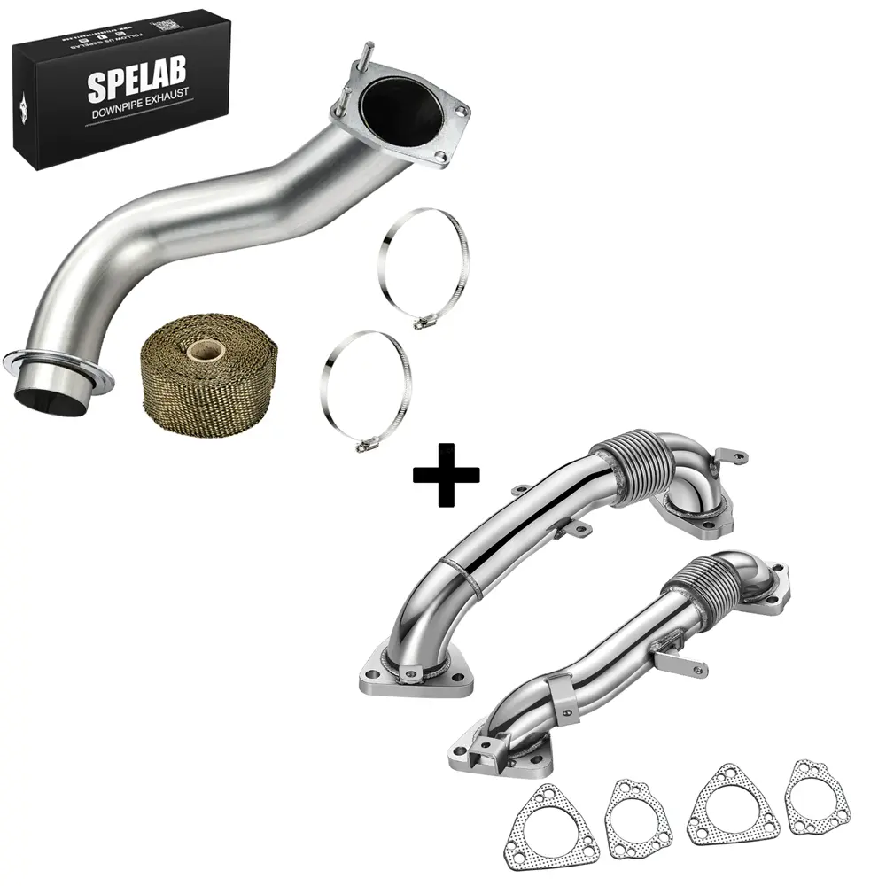 Exhaust Up-Pipe for 2017-2023 L5P 6.6L Duramax Sierra/Silverado 2500 3500 | SPELAB - Image 11