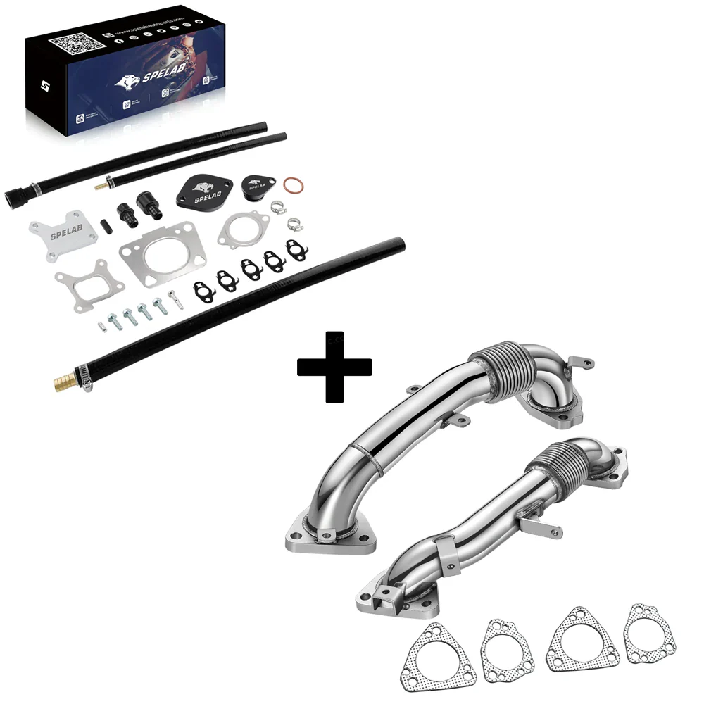 SPELAB 2017-2025 6.6L Duramax L5P EGR Valve Cooler Delete Kit - Image 12