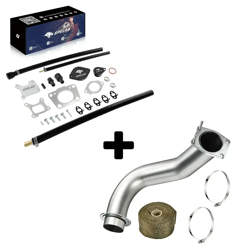 SPELAB 2017-2025 6.6L Duramax L5P EGR Valve Cooler Delete Kit - Image 25