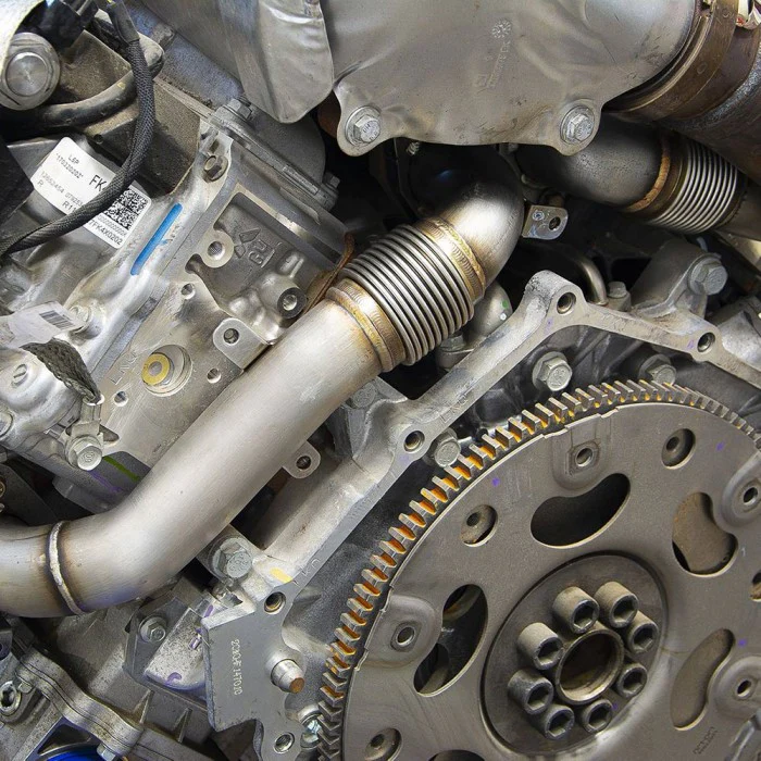 Exhaust Up-Pipe for 2017-2023 L5P 6.6L Duramax Sierra/Silverado 2500 3500 | SPELAB - Image 8