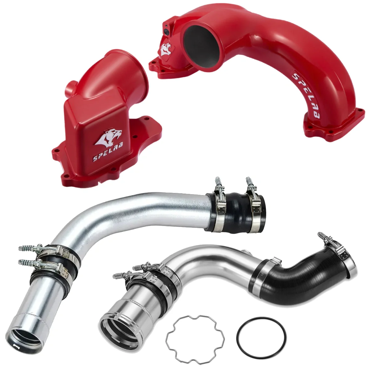Intake Manifold with Intercooler Pipe Bundle for 2011–2019 Ford F250 F350 6.7L Powerstroke | SPELAB - Image 12