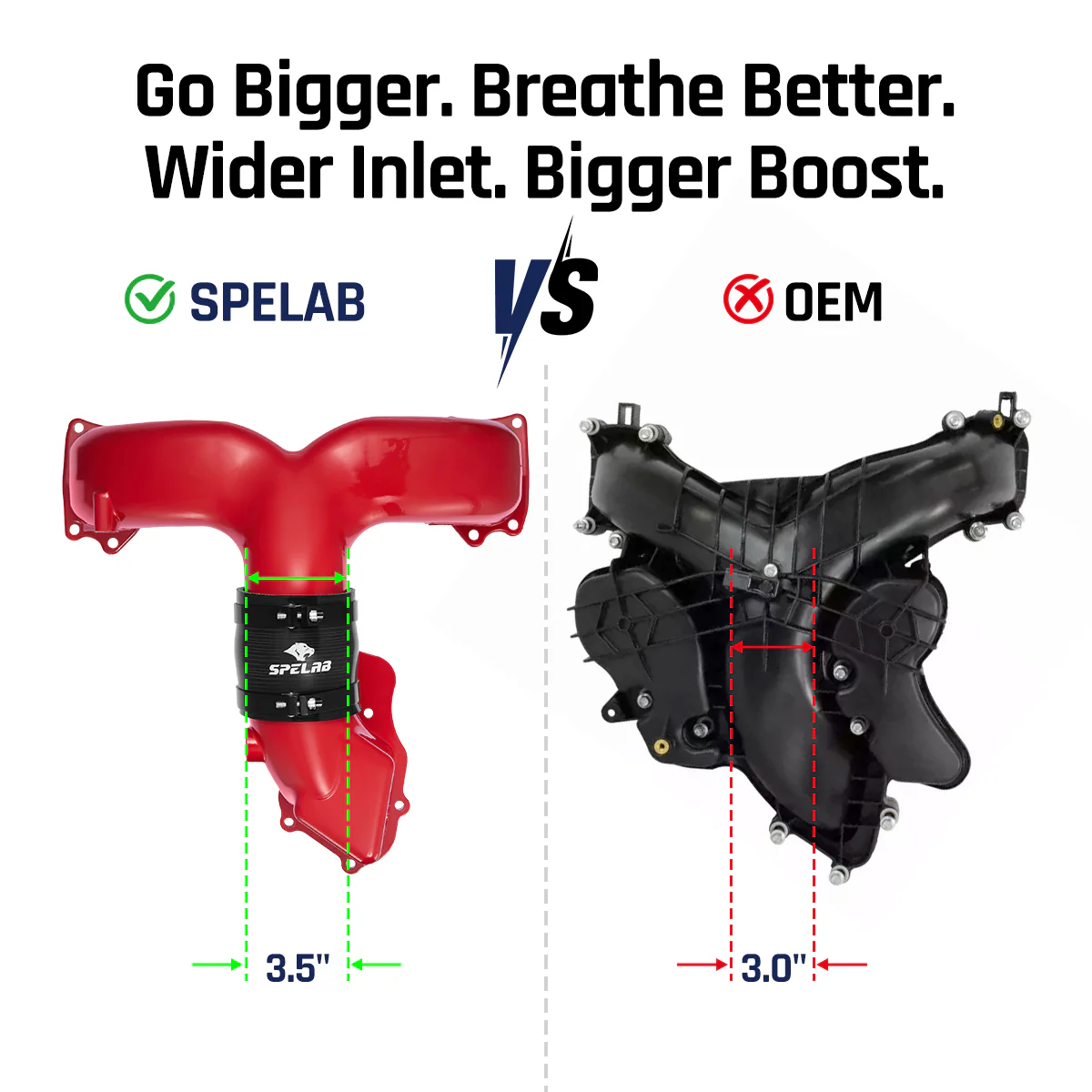 Intake Manifold for 2011–2019 Ford F250 F350 6.7L Powerstroke | SPELAB - Image 3