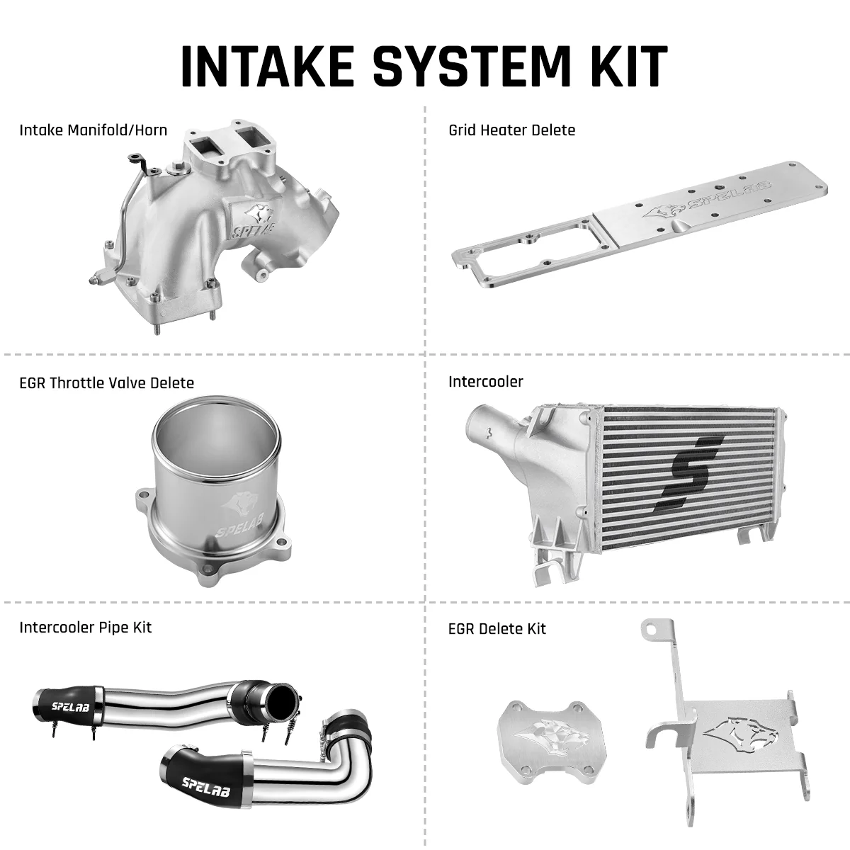 Intake System Kit for 2007-2018 Dodge Ram 2500/3500 6.7L Diesel | SPELAB - Image 6