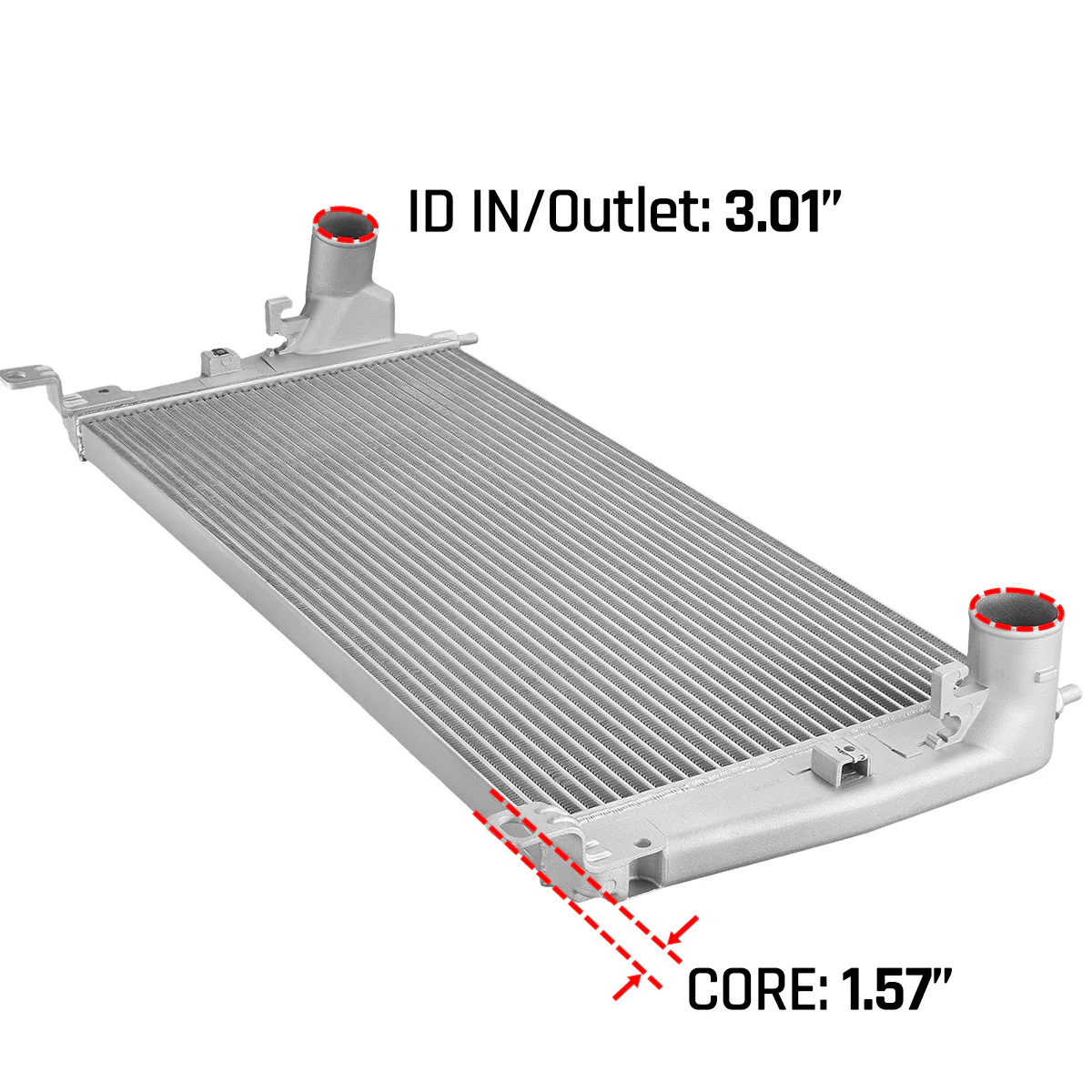 Intercooler Bar and Plate - 2001-2005 LLY LB7 Chevrolet/GMC Sierra 2500HD 3500HD 6.6L Duramax | SPELAB - Image 13