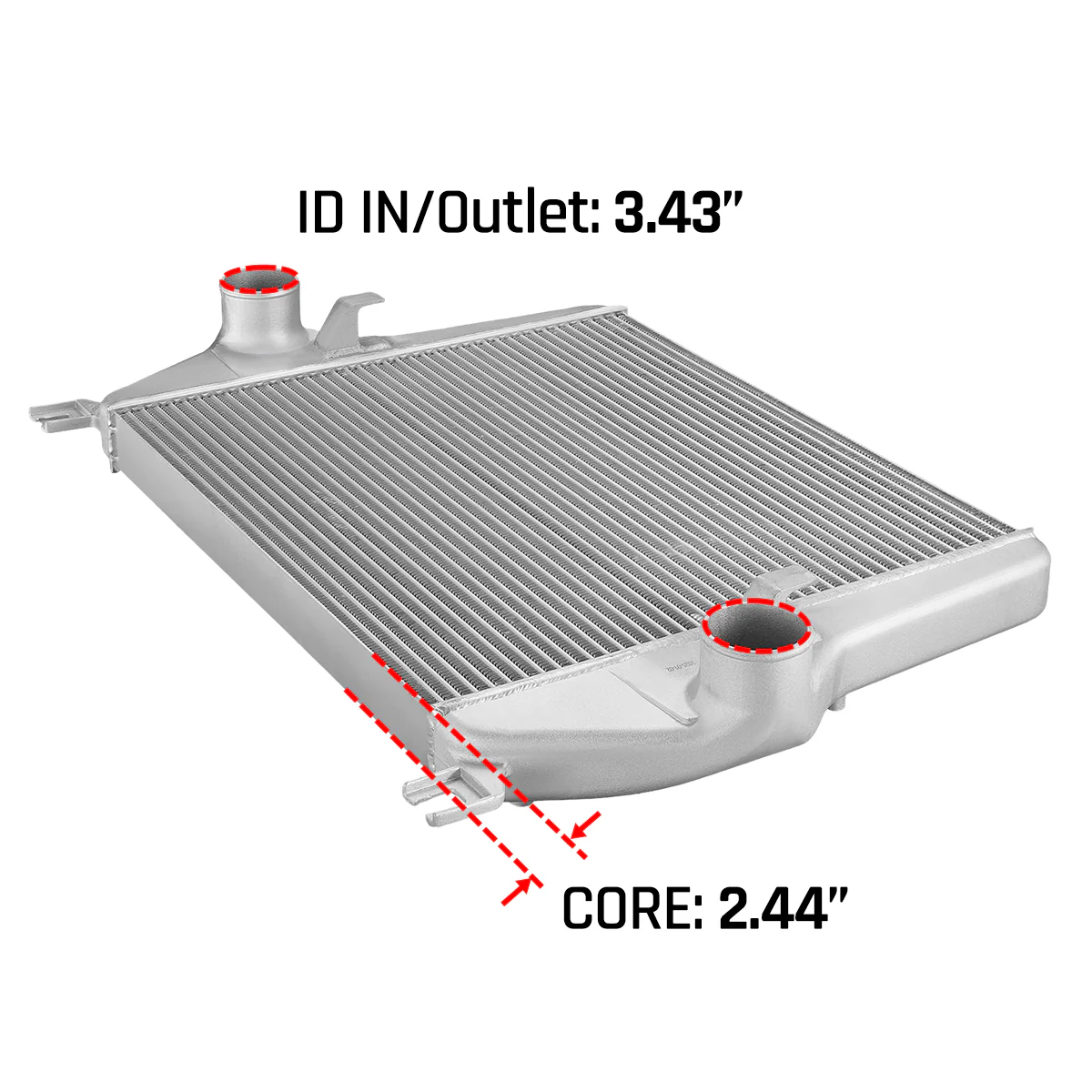 Intercooler Bar and Plate for 2003-2009 Dodge Ram 2500/3500 5.9L/6.7L Diesel | SPELAB - Image 11