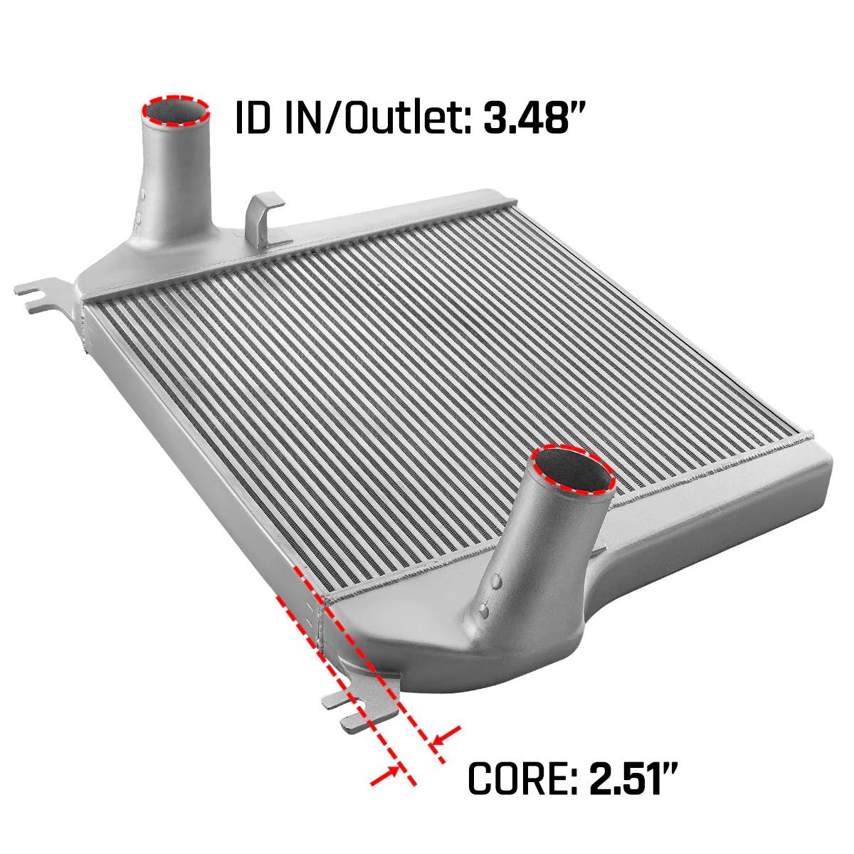 Intercooler Bar and Plate for 2010-2012 Dodge Ram 2500/3500 6.7L Diesel | SPELAB - Image 13