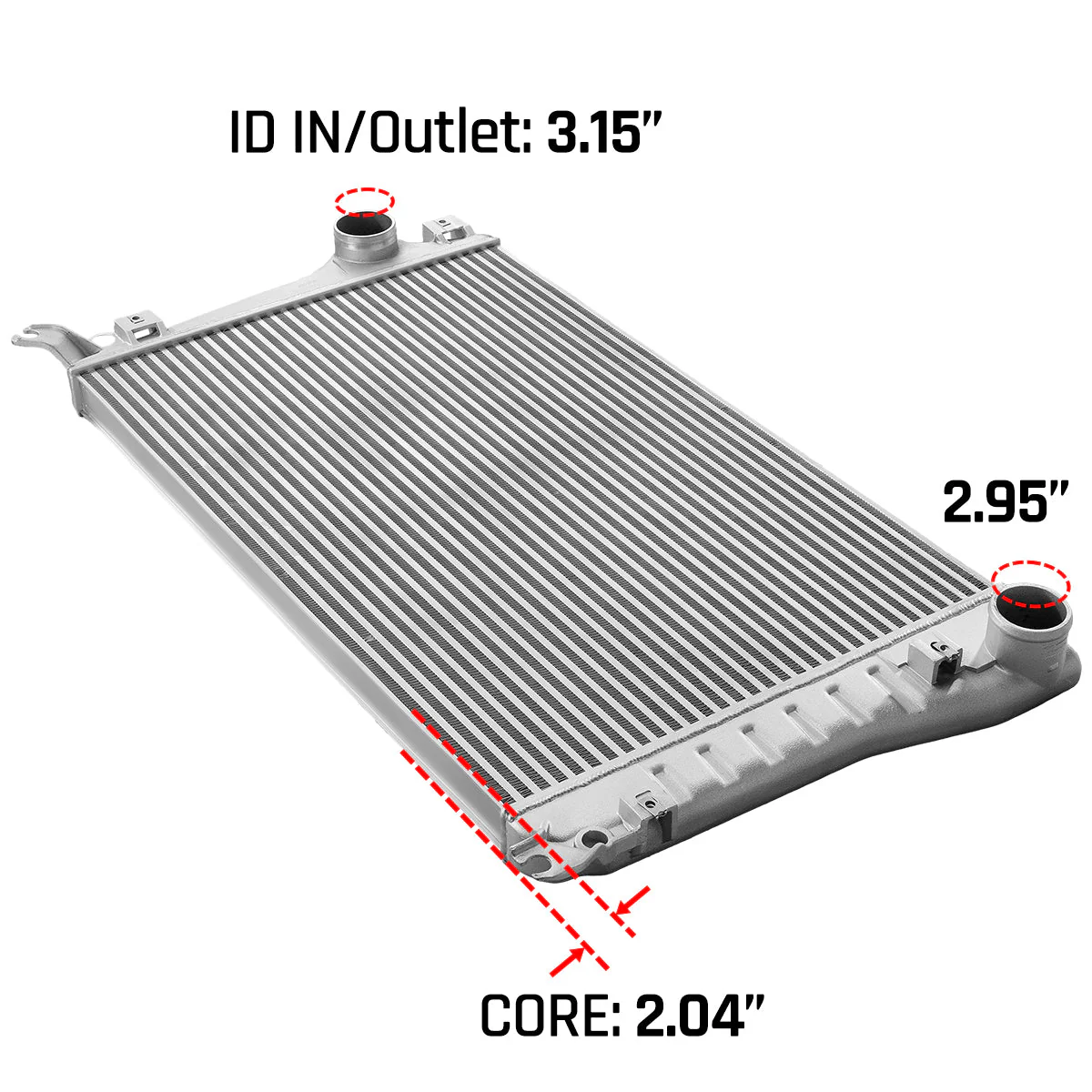 Intercooler Bar and Plate- 2011-2016 LML Chevrolet/GMC Sierra 2500HD 3500HD 6.6L Duramax | SPELAB - Image 12