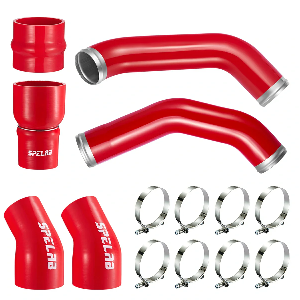 Intercooler Pipe Kit for 2013-2018 Dodge Ram 2500/3500 6.7L Diesel | SPELAB - Image 12