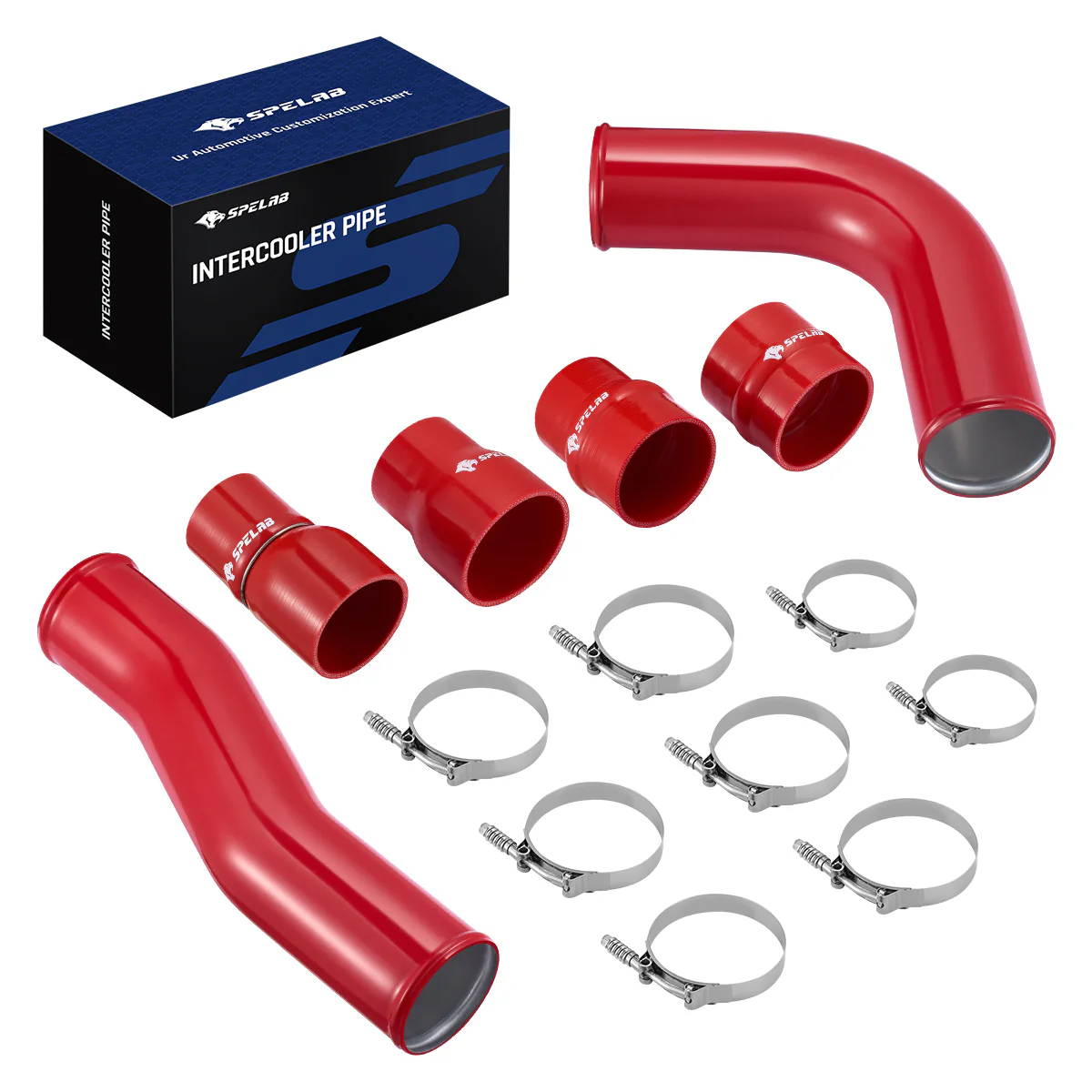 Intercooler Pipe Kit for 2010-2012 Dodge Ram 2500/3500 6.7L Diesel | SPELAB - Image 4