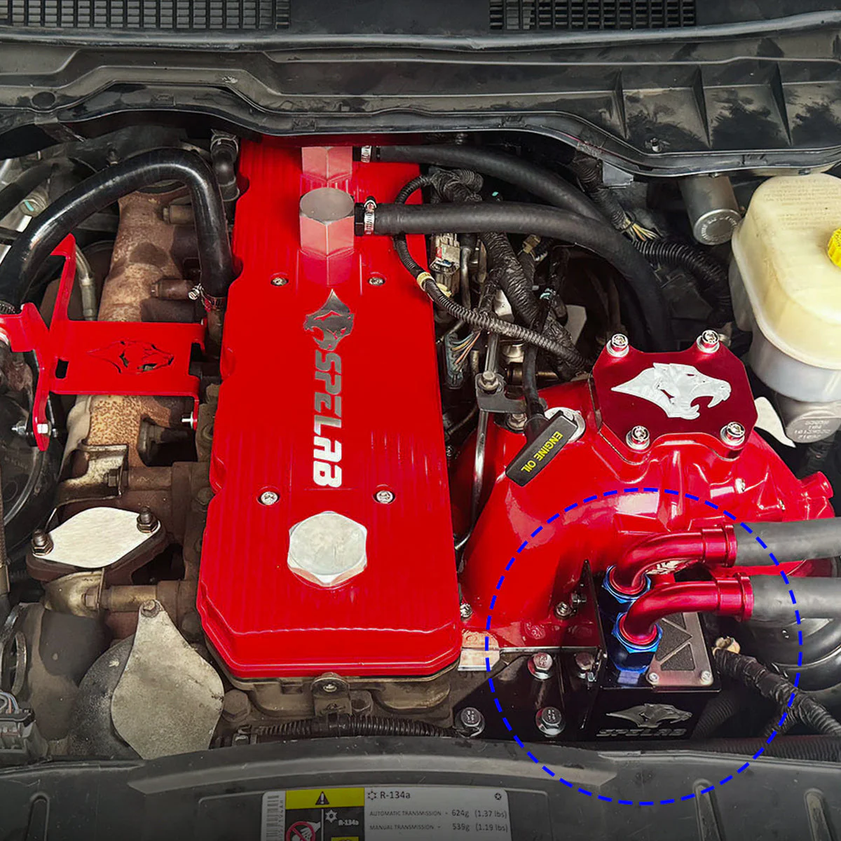 Oil Catch Can for Dodge Ram 5.9L & 6.7L Diesel | SPELAB - Image 3