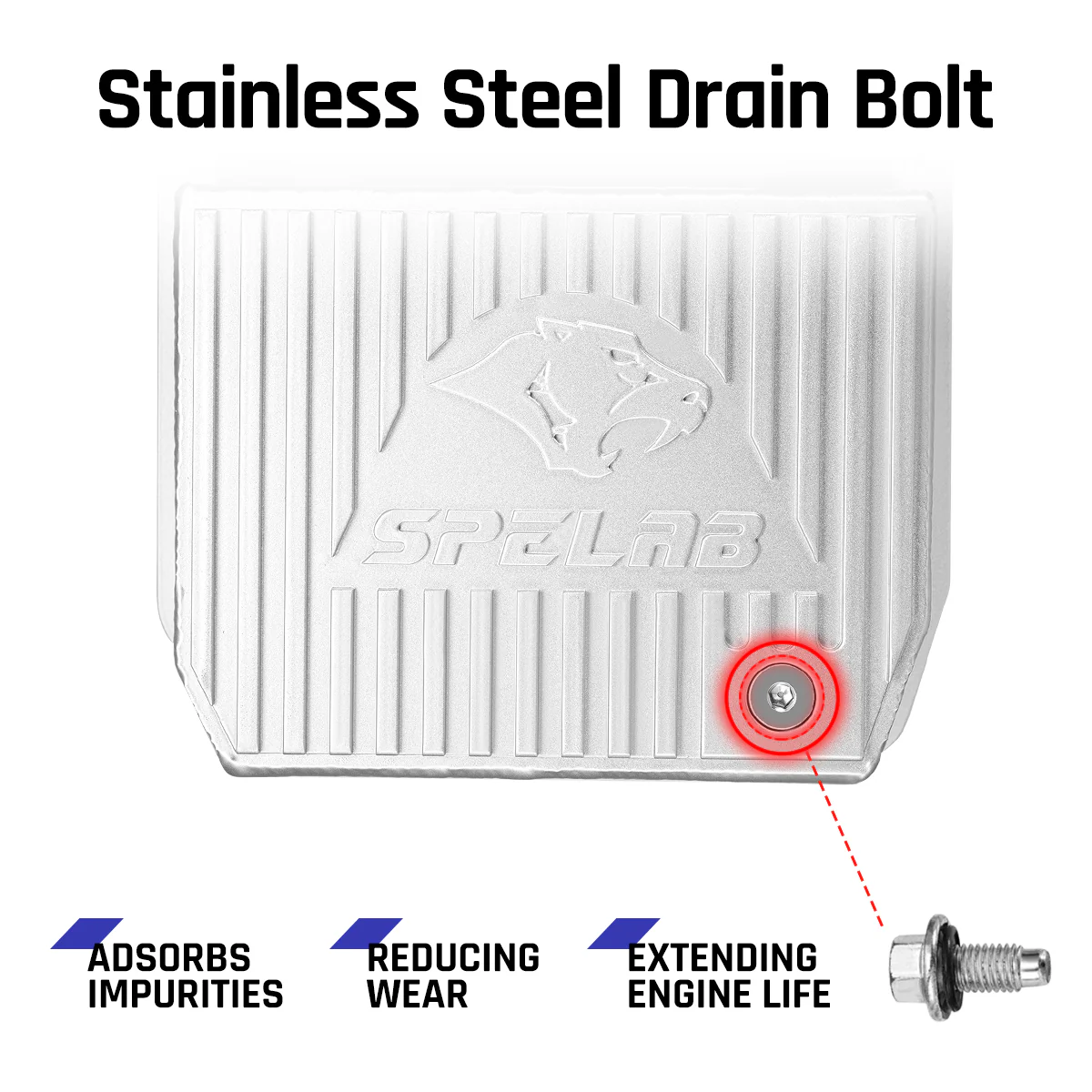 Oil Pan For 2003-2022 Dodge Ram 2500/3500 5.9L/6.7L Diesel Billet Aluminum | SPELAB - Image 4