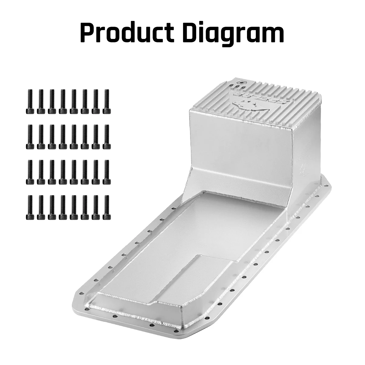 Oil Pan For 2003-2022 Dodge Ram 2500/3500 5.9L/6.7L Diesel Billet Aluminum | SPELAB - Image 7