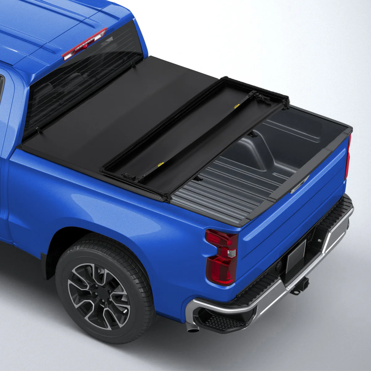 Soft Tri-fold Tonneau Cover 6.75 ft for 2017-2025 Ford F250 F350 Super Duty | SPELAB - Image 10