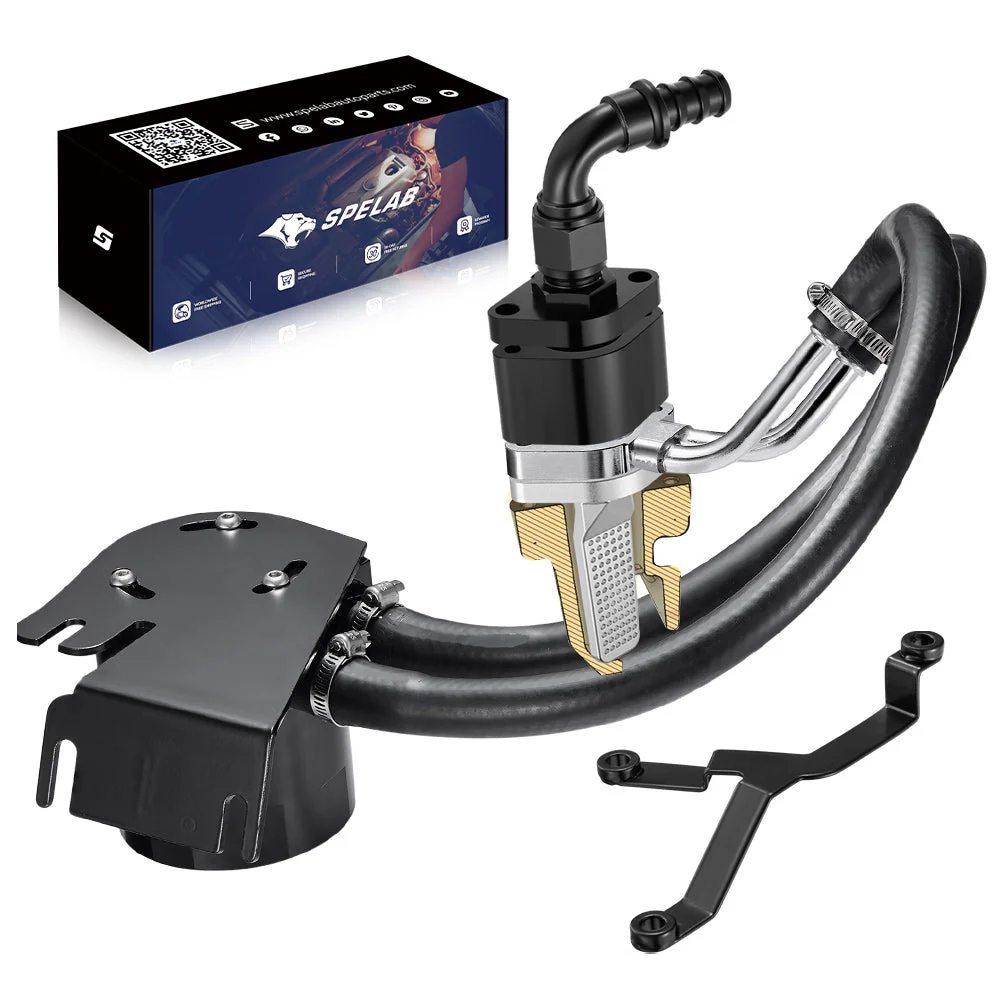 SPELAB Enhanced CCV/PCV Reroute/Delete Engine Ventilation Kit For 11-25 Ford 6.7L Powerstroke - Image 14