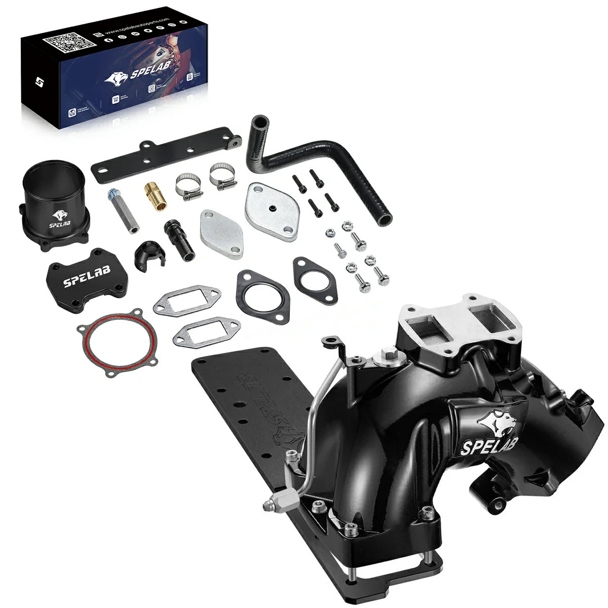 SPELAB for 13-18 Dodge Ram 6.7L Diesel EGR Plate Cooler & Throttle Valve Delete Kit - Image 21