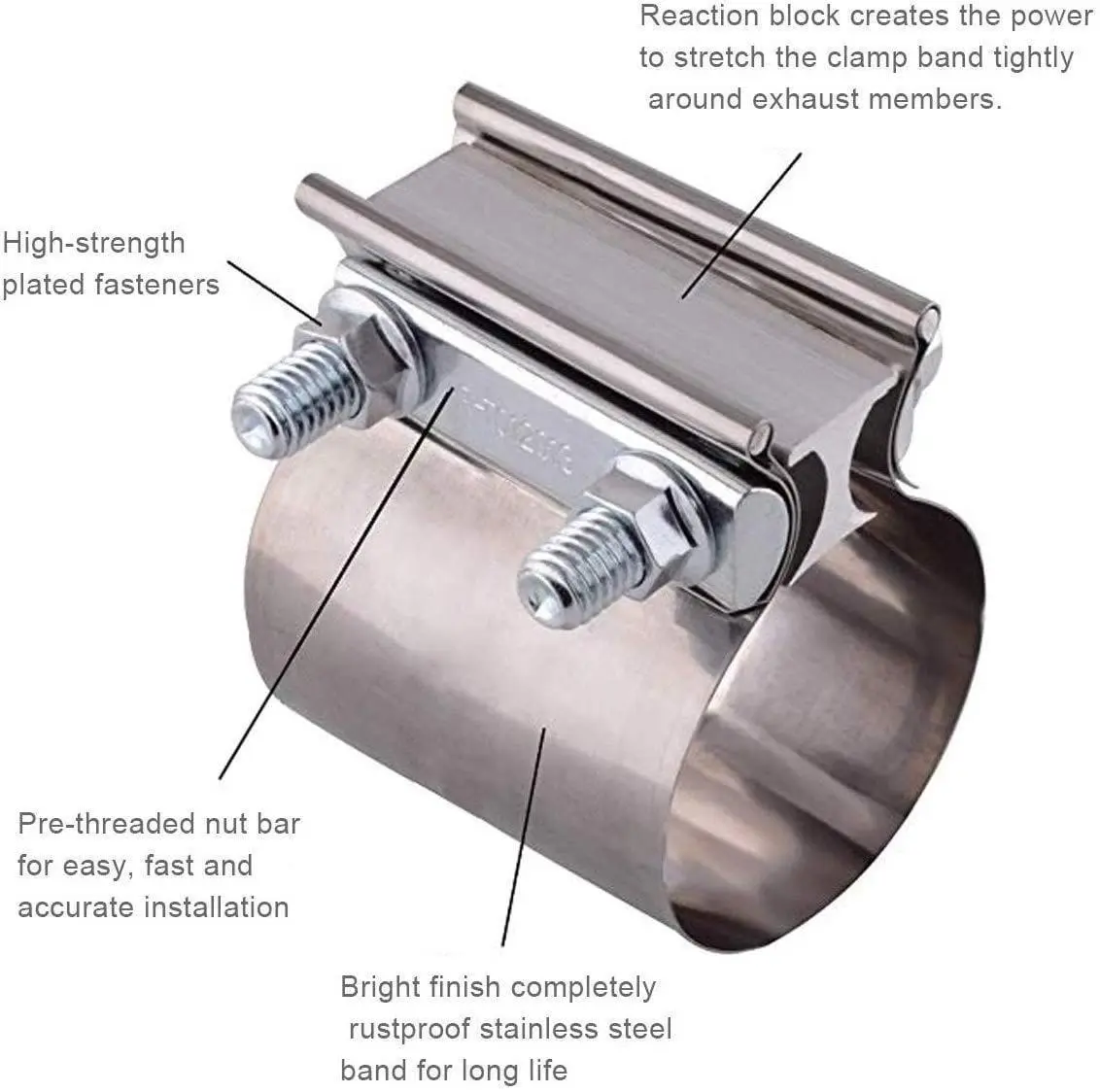 SPELAB 2.0/2.25/2.5/3  Inch Dual Electric Exhaust Cutout Valve Remote Switch with 4 Clamps - Image 10