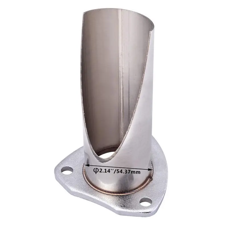 SPELAB 2.25 inch Remote Single DIY Fabricator Electric Exhaust Cutout Kit - Image 7