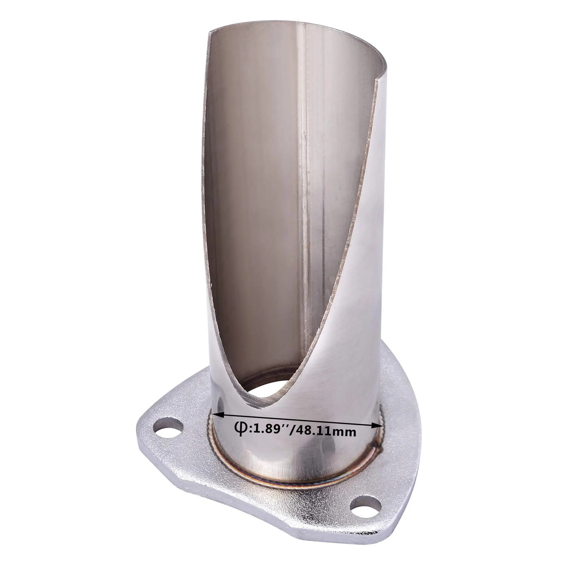 SPELAB 2 Inch Remote Single Stainless Steel DIY Fabricator Cutout E-Cut Pipe Exhaust Cutout Kit - Image 3